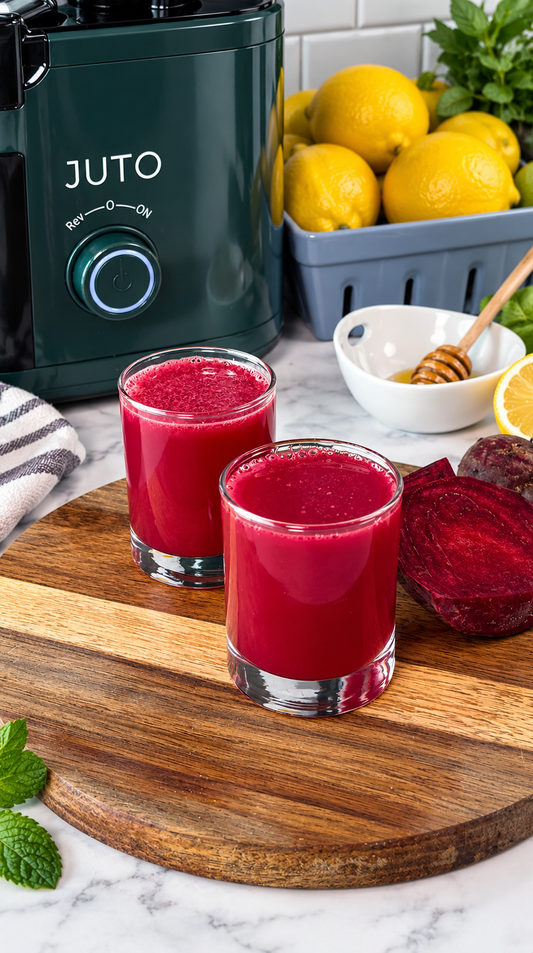 Beet, Lemon & Ginger Pre-Workout Shot: A Natural Juice for Your Workout Routine
