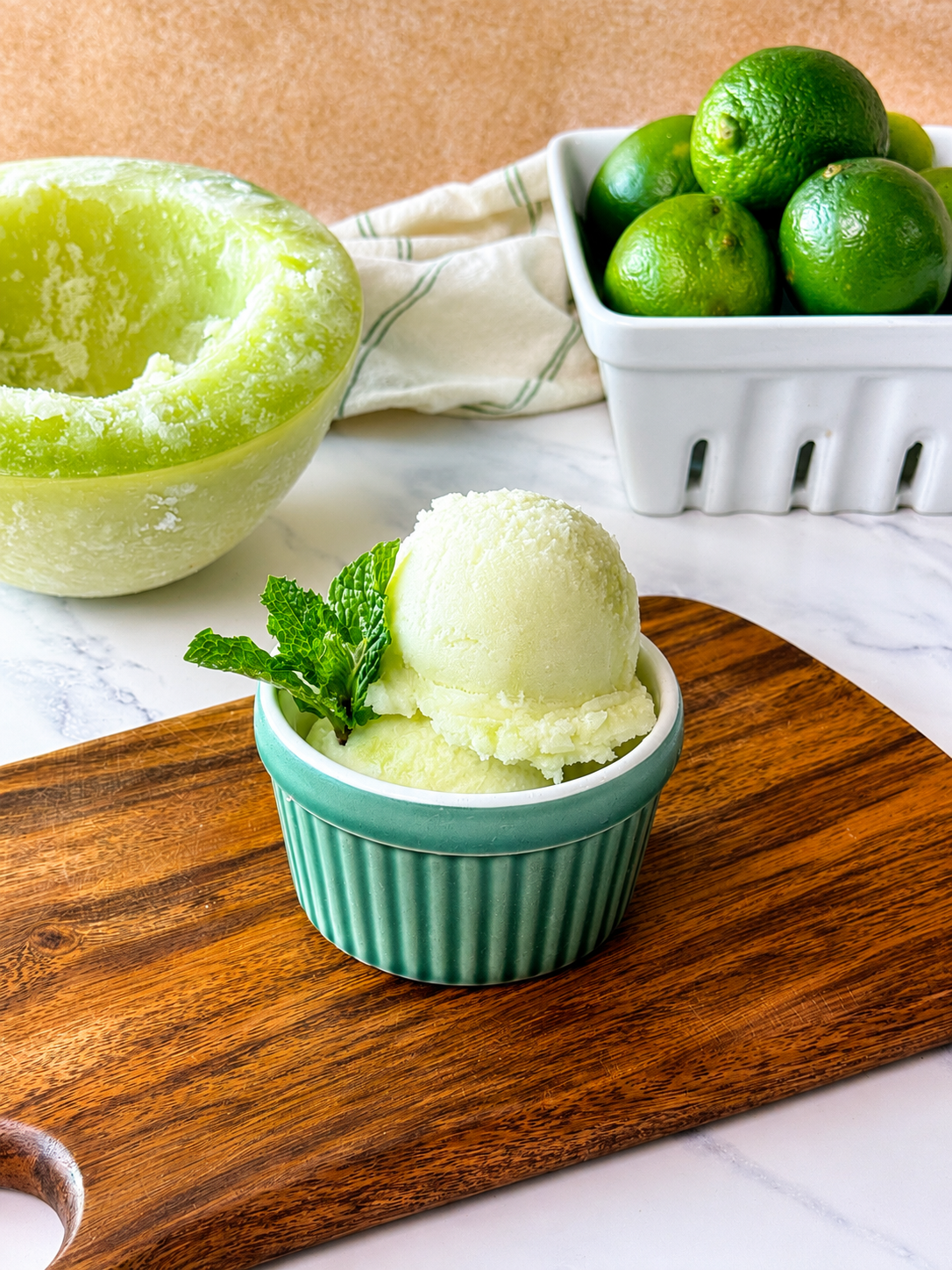 2-Ingredient Melon Ice Cream