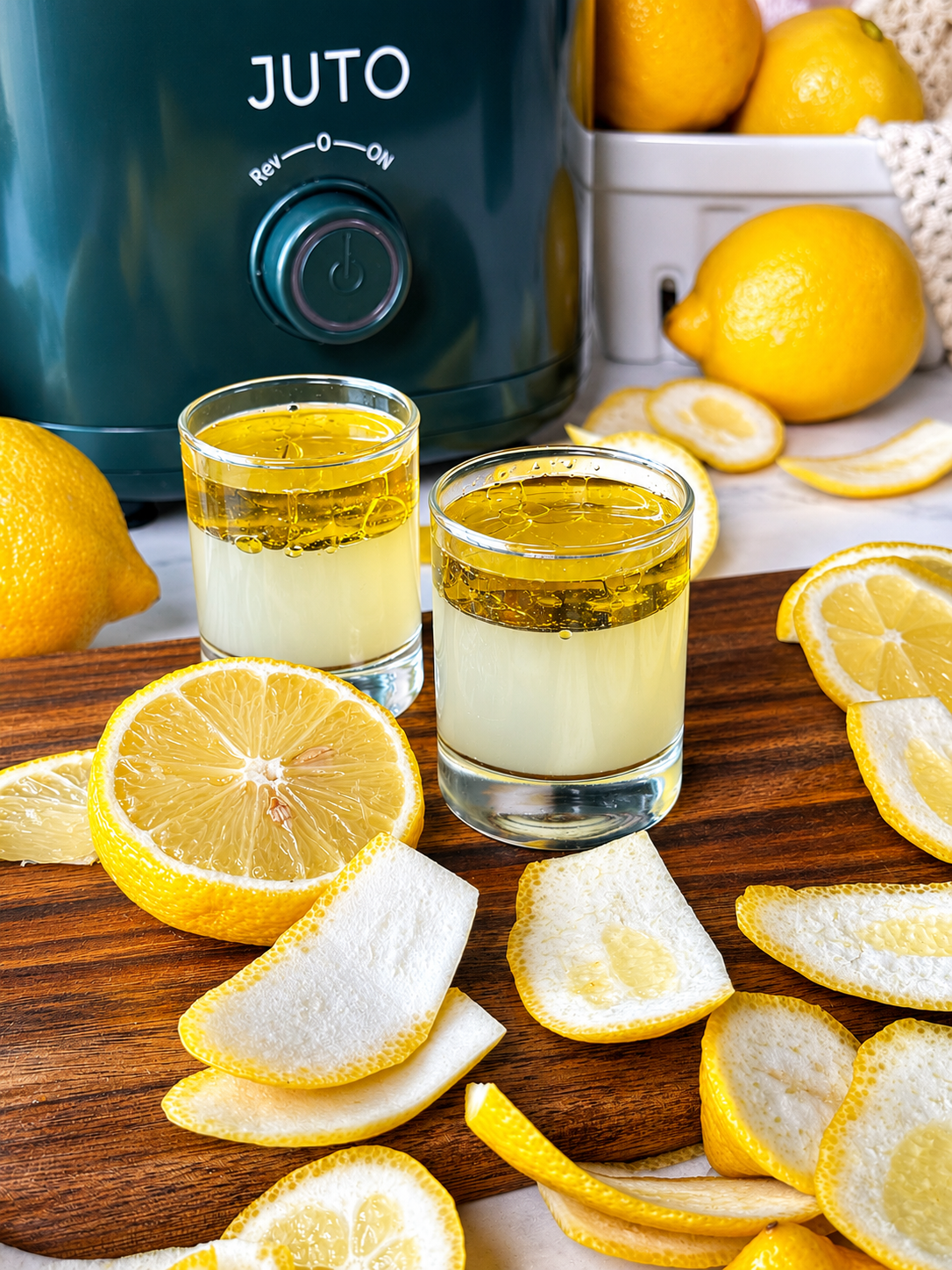Lemon Juice & Olive Oil Wellness Shot
