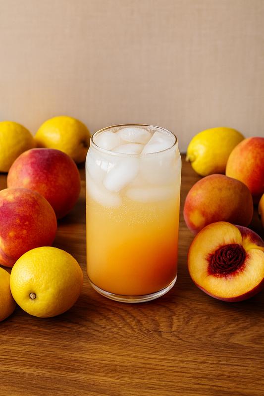 Peach Prebiotic Soda: A Healthy Gut-Friendly Drink You Can Make at Home