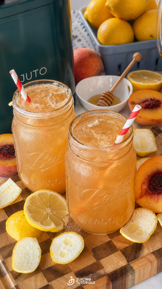 Homemade Peach Iced Tea