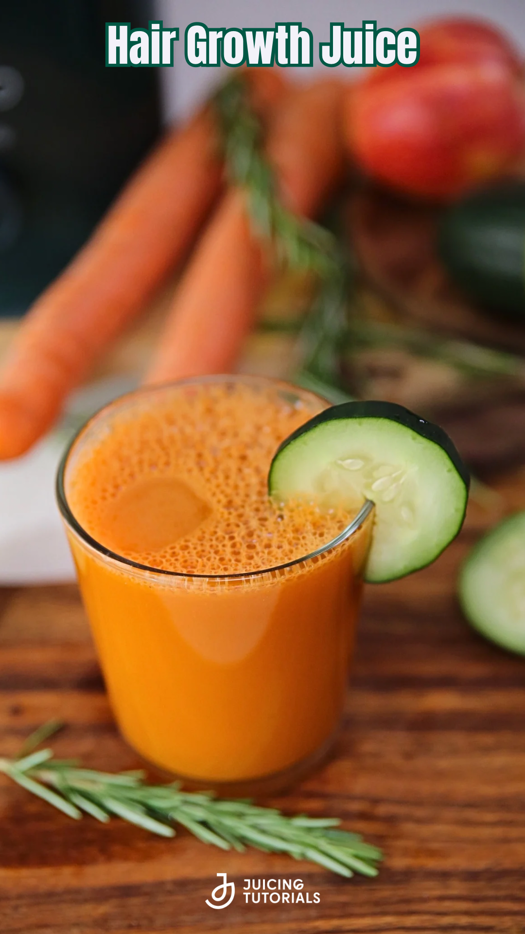 Juice for Longer, Stronger, Healthier Hair