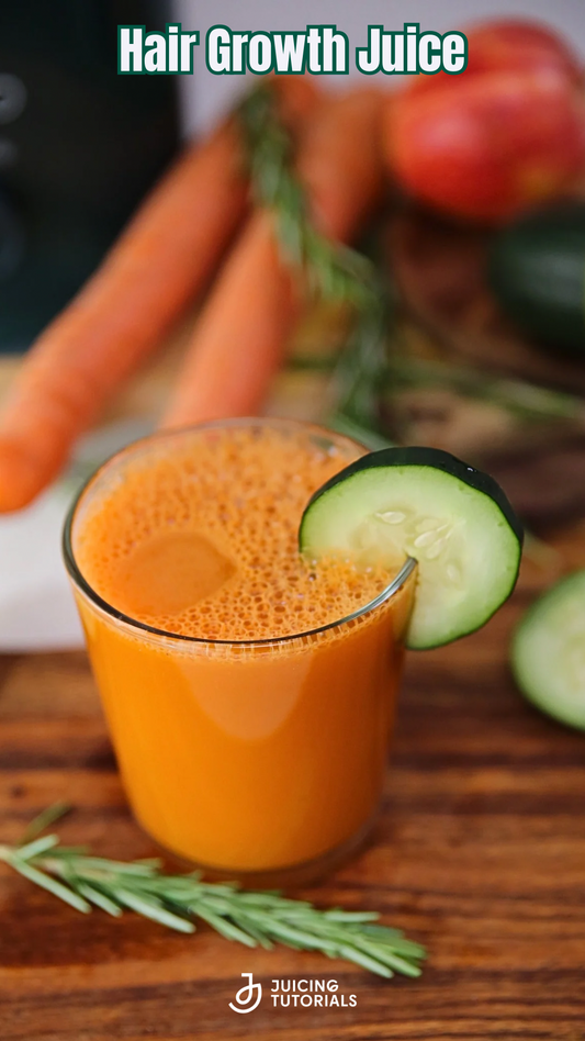 Juice for Longer, Stronger, Healthier Hair