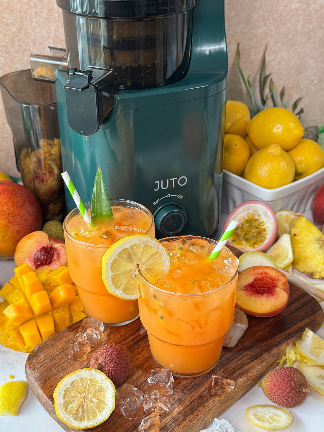 Tropical Fruit Punch Juice for Vaginal Wellness: Easy Cold-Pressed Juice Recipe