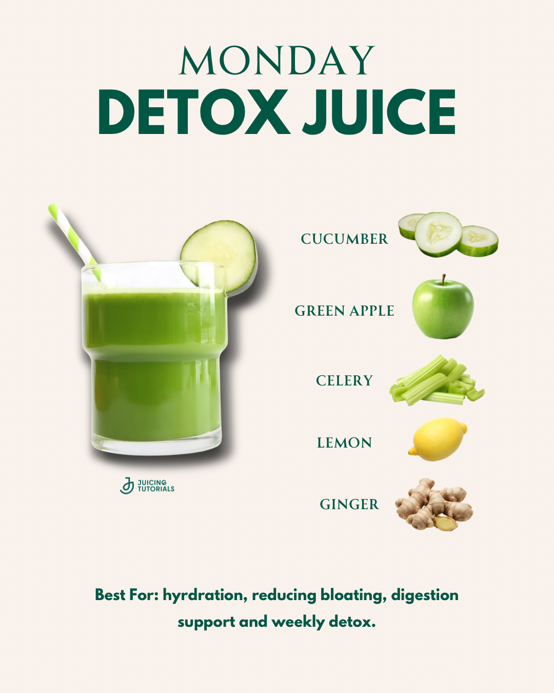 7 Days of Detox Juices