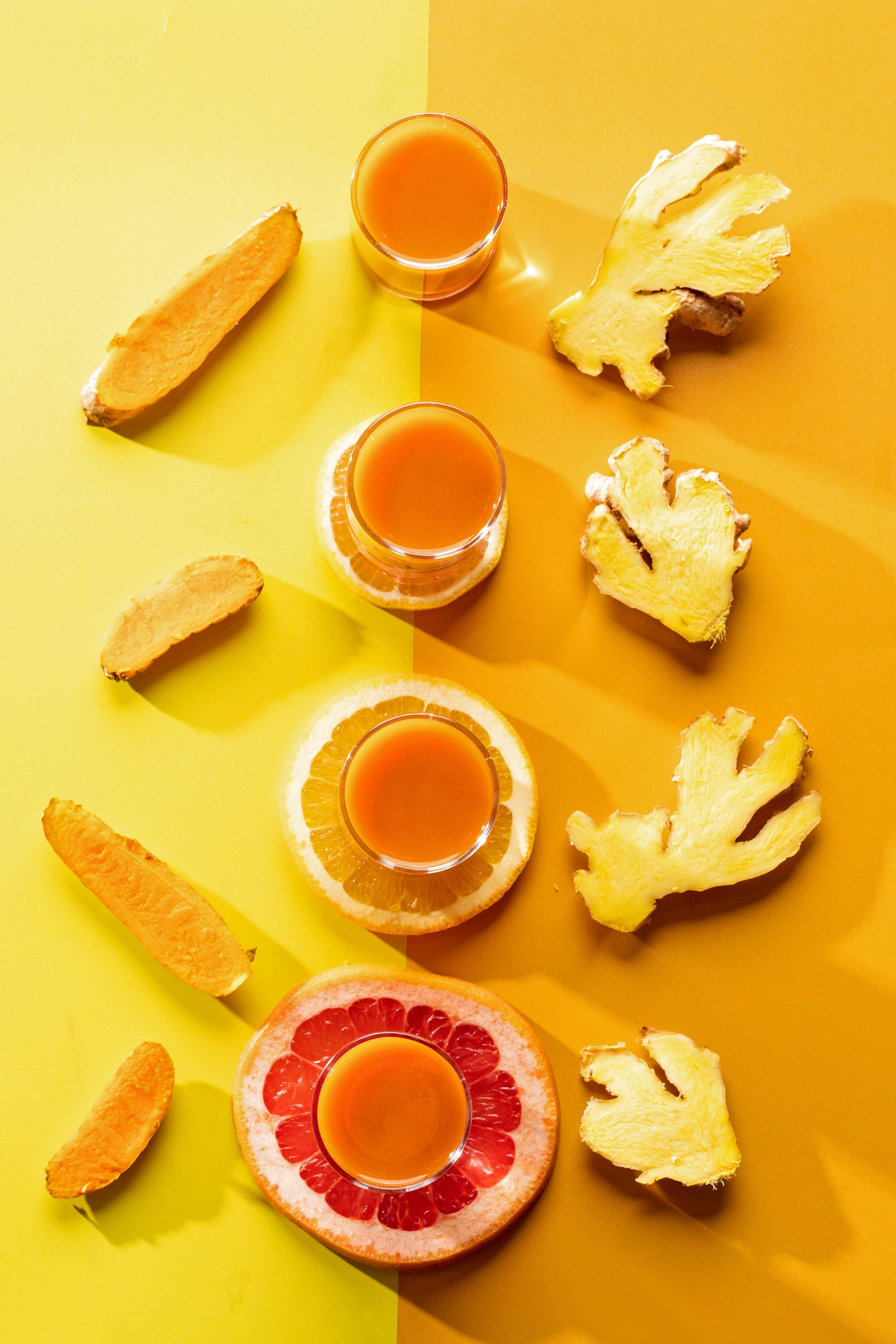 juice for your health with wellness shots in juto juicer juto living